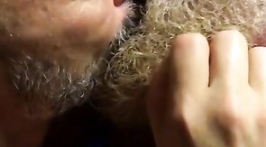Muscular Daddies Intimately Kissing