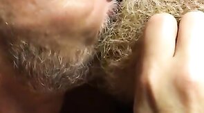 Muscular Daddies Intimately Kissing