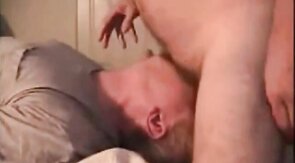 Old Daddy's Amateur Blowjob Delight
