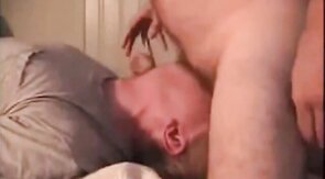 Old Daddy's Amateur Blowjob Delight