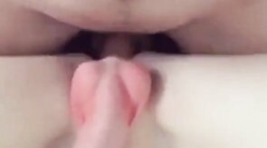 Bareback Amateur Cumslut Takes it Bare