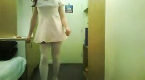 Sissy Twink Amateur Crossdresser Fun