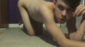 Twink Begs for Sex Toy, Filling His Hungry Hole on Webcam