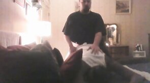 Verbal White Thug Spunks Black Crossdresser's Face