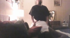 Verbal White Thug Spunks Black Crossdresser's Face