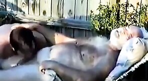 Young Man Sucks Off a Hairy Grandpa