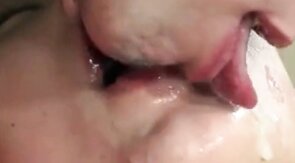 Cum Kissing Amateur Bukkake Boys