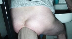 Goliath's Stretching Session: Amateur Anal Adventure