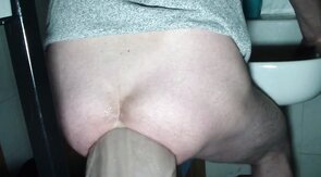 Goliath's Stretching Session: Amateur Anal Adventure
