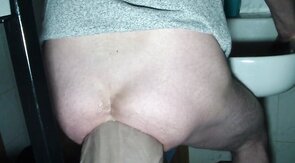 Goliath's Stretching Session: Amateur Anal Adventure