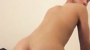 Power Bottom Rides a Big Cock Bareback