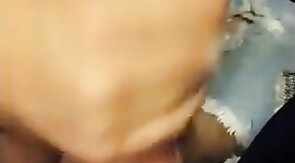 Big Cock Handjob - Buddy's Cum as Lube