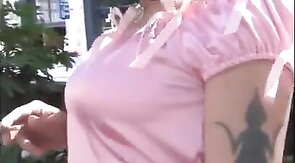 Sissy Crossdresser's Public Walk of Shame