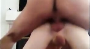Twink Gets Bareback Creampie by Older Man