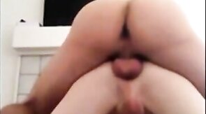Twink Gets Bareback Creampie by Older Man
