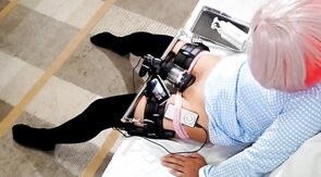 Cyclone Crossdresser Plays with Sex Toy
