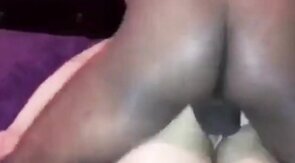 Big Black Cock Barebacks Latin Amateur for Creampie Booty
