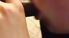 Black Dick Sucked by a White Guy