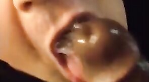 Black Dick Sucked by a White Guy