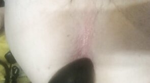 Inflatable Dildo Fun: Gaping Twink Plays and Cums