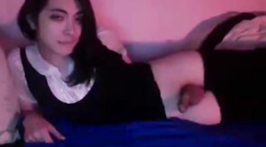 Miko - Cute Amateur Crossdresser on Webcam