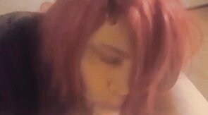 Sissy Slut Cumpilation: Daddy's Bareback Blowjob