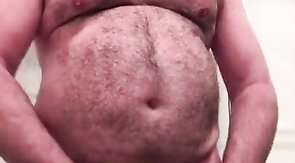 Big-Cock Daddy Bear Jacks Off