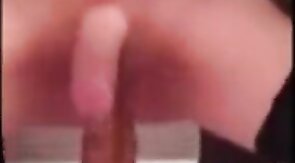 Sissy Crossdresser Cums Handsfree with Sex Toys