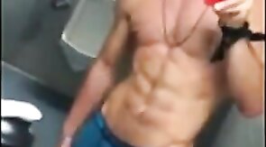 Muscle Stud Strips Outdoors, Hoping to Get Caught