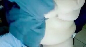 Chubby Gay Man Masturbates and Makes a Delicious Mess