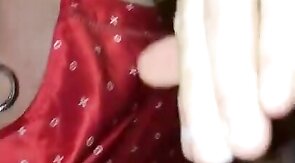 Black Cock Blowjob - Amateur Crossdresser Daddy Swallows 2 Thick Loads