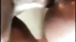 Big Black Cock Fucks Amateur Hard with a Cum Tribute