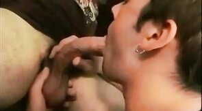 Amateur Twink Sucks a Big Iranian Cock