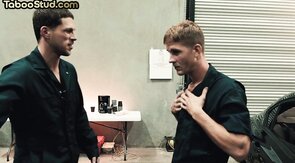 Horny mucled jock analfucking each other