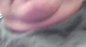 Moustached Amateur Bear Sucks Daddy's Cock
