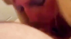 Submissive Crossdresser's Blowjob Training