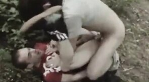 Raw Forest Fuck with a Bukkake Finish