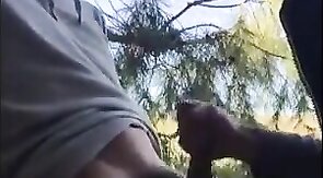 Twinks Outdoor Handjob Adventure