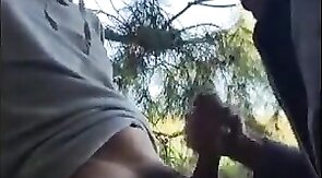 Twinks Outdoor Handjob Adventure