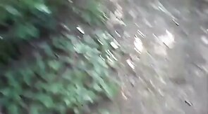 Grandpa Flashes His Cock Outdoors
