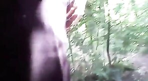 Grandpa Flashes His Cock Outdoors