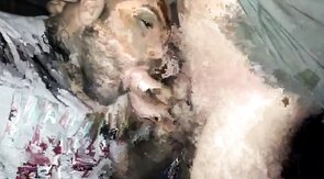 Amateur Bear Sucks His Partner's Big Cock