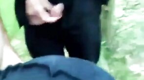 Outdoor Fun: Blowjob Adventure in the Woods