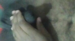 Young brown skin hairy phimosis cock stud show glans