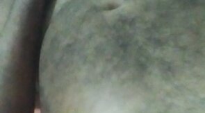 Young brown skin hairy phimosis cock stud show glans