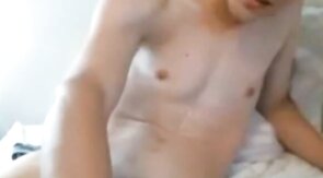Cute Young Twink Shows Off on Webcam