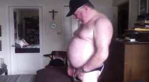 Mature Bear Strips and Strokes