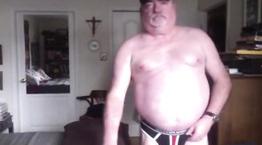 Mature Bear Strips and Strokes
