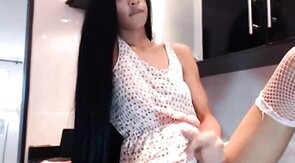 Latin Tgirl Holly's Amateur Webcam Show