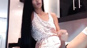 Latin Tgirl Holly's Amateur Webcam Show